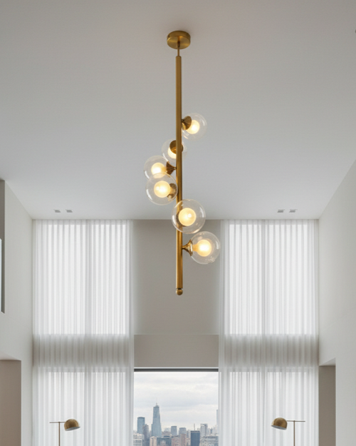 Modern Globe Cluster Pendant Light